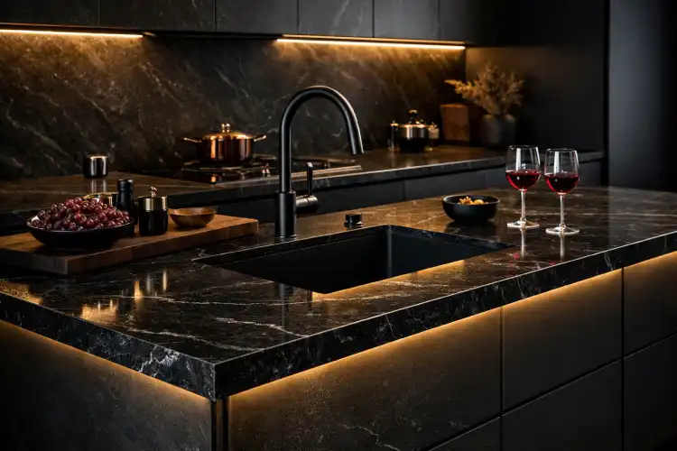 Столешницы для кухни — изделия из камня под заказ в Минске